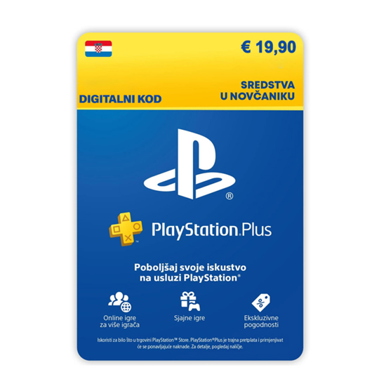Picture of Playstation Network Hrvatska - 19,90€ (150 Kn)