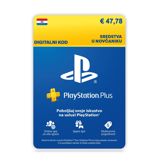 Picture of Playstation Network Hrvatska - 47,78€ (360 Kn)