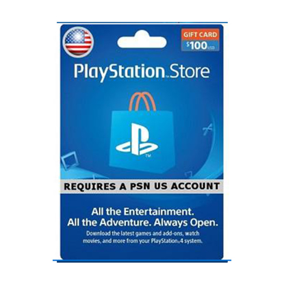 Playstation Network – United States 100$