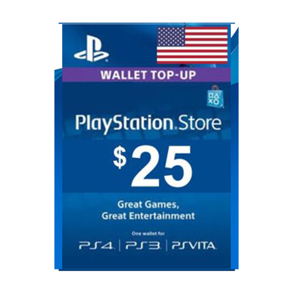 Playstation Network – United States 25$