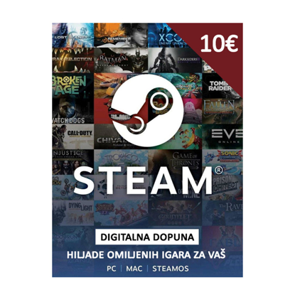 Steam gift card 10€ - Global