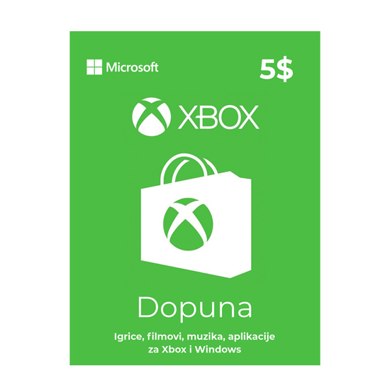 Picture of XBOX gift card 5$ - United States