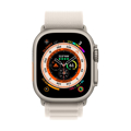 Picture of Apple Watch 8 49mm Ultra Titanium Case Starlight Alpine Look 