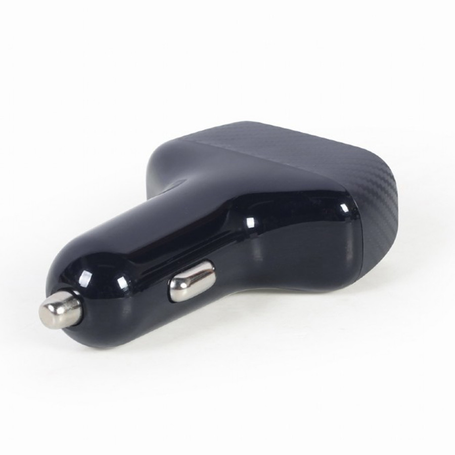 USB punjač za auto GEMBIRD, 2-port USB car fast charger, QC3.0, 36 W, black, TA-U2QC3-CAR-01