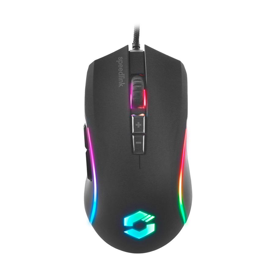 Miš SPEEDLINK ZAVOS Gaming Mouse, rubber-black, SL-680022-RRBK