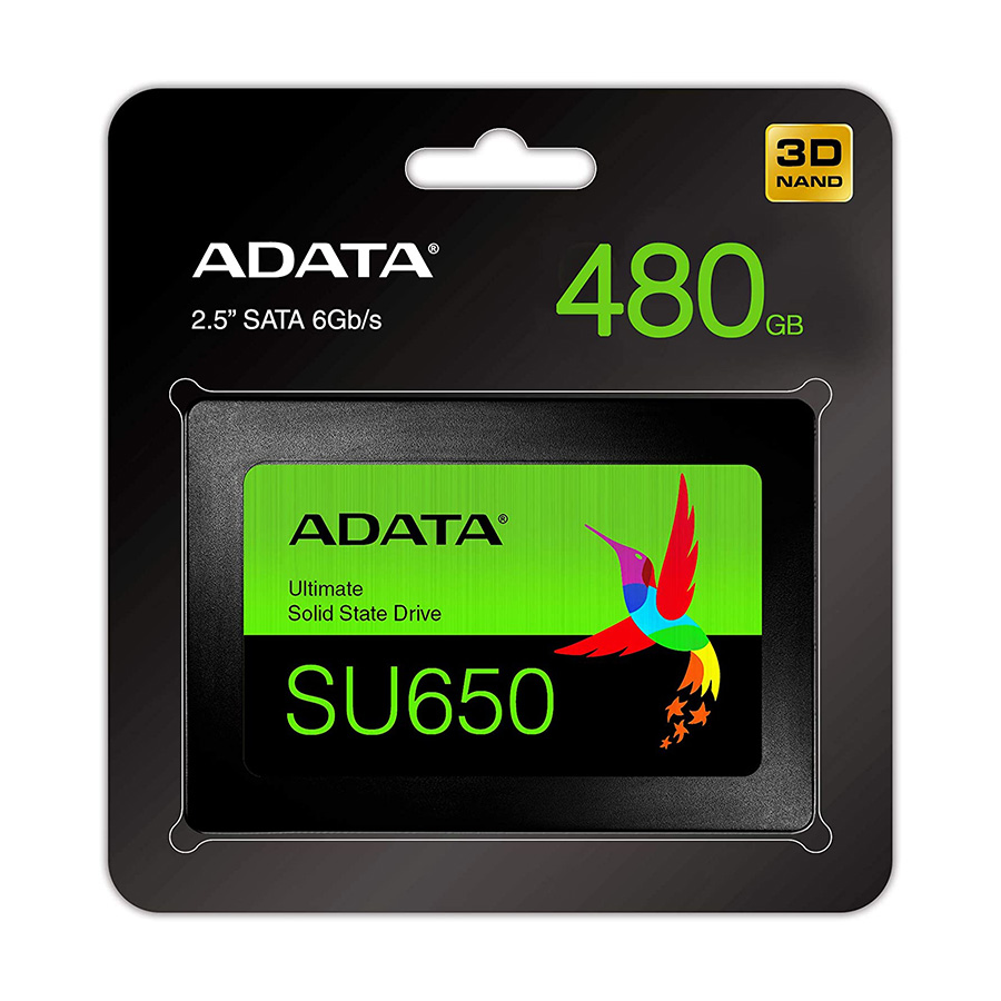 SSD ADATA 480GB 2,5" SU650 ASU650SS-480GT-R