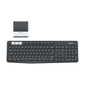 Picture of Tastatura + postolje za mobitel Logitech K375s Multi-Device Wireless Keyboard and Stand Combo - GRAPHITE/OFFWHITE - US INT"L 920-008181