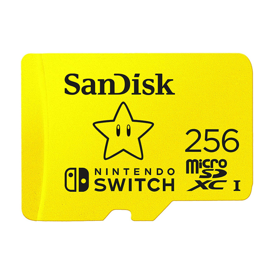 Picture of Micro SD SanDisk 256GB Licenciran za Nintendo Switch - SDSQXAO-256G-GNCZN