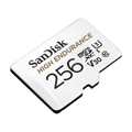 Picture of Micro SD SanDisk 256GB High Endurance Video sa adapterom za Dash Kamere i Home kamere  - C10, U3, V30, 4K UHD- SDSQQNR-256G-GN6IA