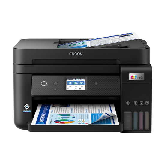 Picture of Printer EPSON EcoTank L6290 print/scan/copy. Rezolucija 4.800 x 1.200 dpi. 33str/min Monokrom.20str/min Colour. ADF.Duplex.USB, LAN.WiFi. tinte br.101