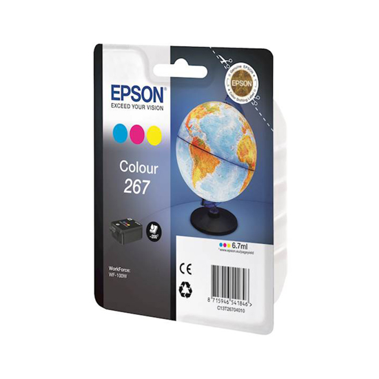 Picture of Tinta EPSON 267 Color za mobilni printer WF-100W  