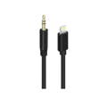 Picture of 3,5 mm A Headset A adapter to Iphone 1m black, lighting to 3,5 aux Audio adapter cable