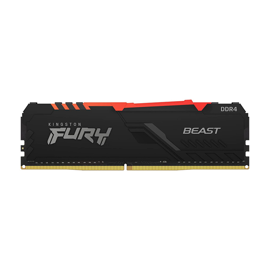 Picture of Kingston 16GB 3200MHz DDR4 RGB FURY Beast, CL16 KF432C16BB1A/16