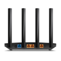 Picture of ROUTER TP-Link AX12 AX1500 Dual-Band Wi-Fi 6 Router, 300 Mbps at 2.4 GHz + 1201Mbps at 5 GHz, 4× Antennas, 1GHz Dual Core CPU, 1× G WAN Port 
