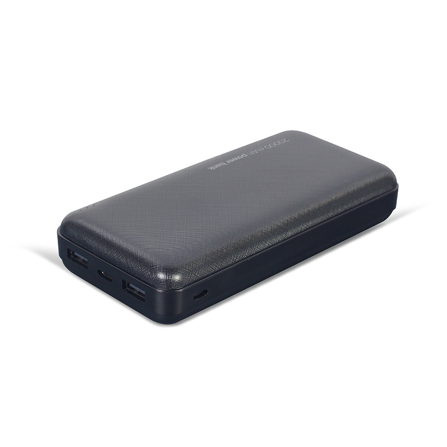 Gembird Ext.baterija 20000mAh, Powerbank, PB20-02, black