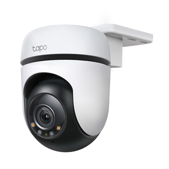Picture of TP-Link Tapo C510W Outdoor Pan/Tilt Wi-Fi Camera, 2K,2.4 GHz, 360o, Color Night Vision, Smart Detection, Notifications, IP65
