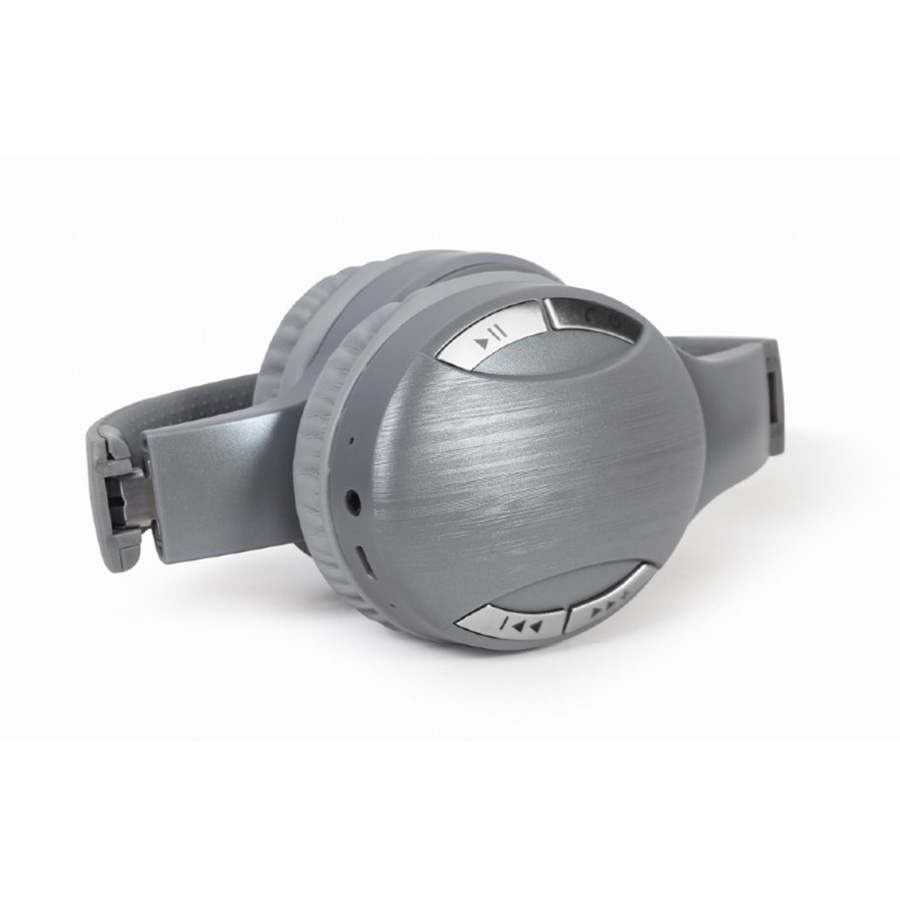 Slušalice bluetooth GEMBIRD BTHS-01-SV, silver, Multifunction button, volume control
