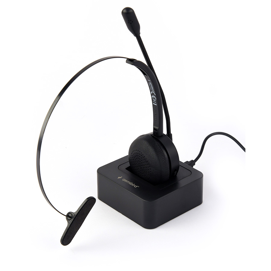 Slušalica bluetooth GEMBIRD BTHS-M-01, call center headset, mono, black