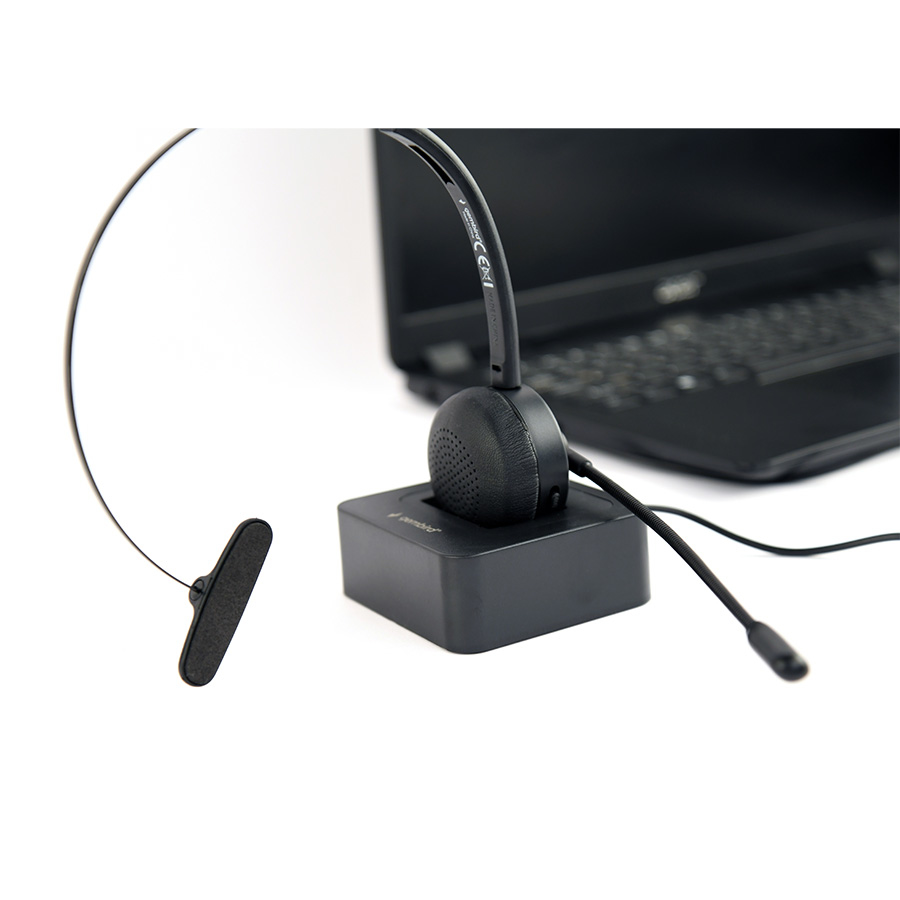 Slušalica bluetooth GEMBIRD BTHS-M-01, call center headset, mono, black