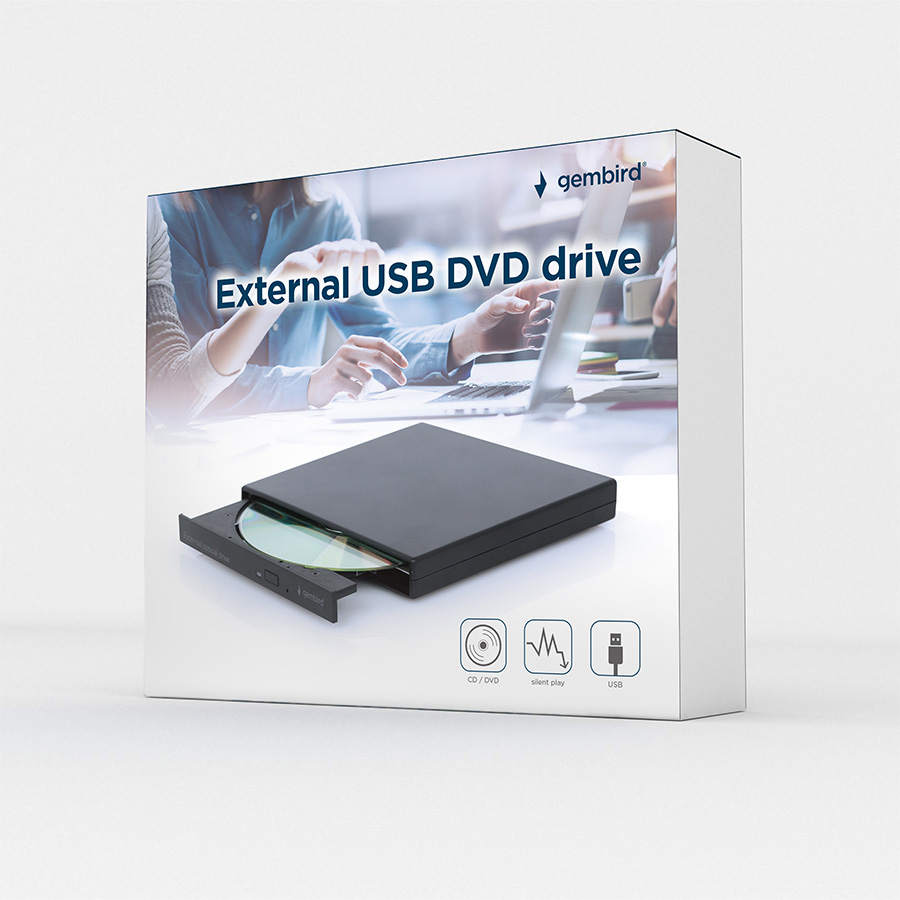 EXT.DVD RW GEMBIRD, DVD-USB-04