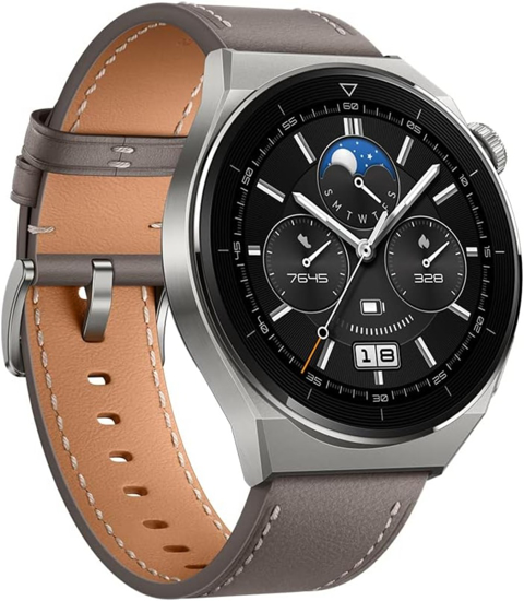 Picture of Pametni sat Huawei Watch GT 3 Pro classic grey leather 46mm 