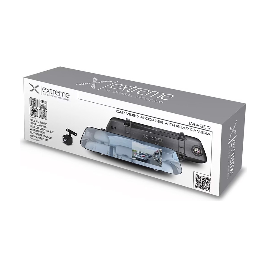 Auto kamera sa zadnjom kamerom FullHD CAR DVR EXTREME CAR VIDEO