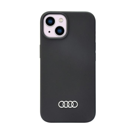 Picture of ORIGINAL CASE AUDI HARDCASE SILICONE CASE AU-LSRIP14-Q3/D1-BK ZA IPHONE 14 CRNA