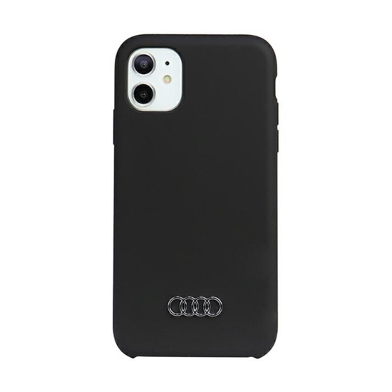 Picture of ORIGINAL CASE AUDI HARDCASE SILICONE CASE AU-LSRIP12P-Q3/D1-BK ZA IPHONE 12/ 12 PRO CRNA