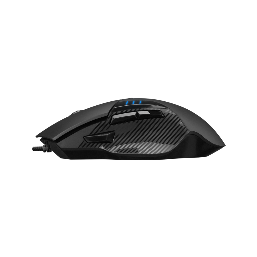 Miš gaming RAMPAGE SMX-R83 X-FORCE black, USB, 10000dpi, RGB