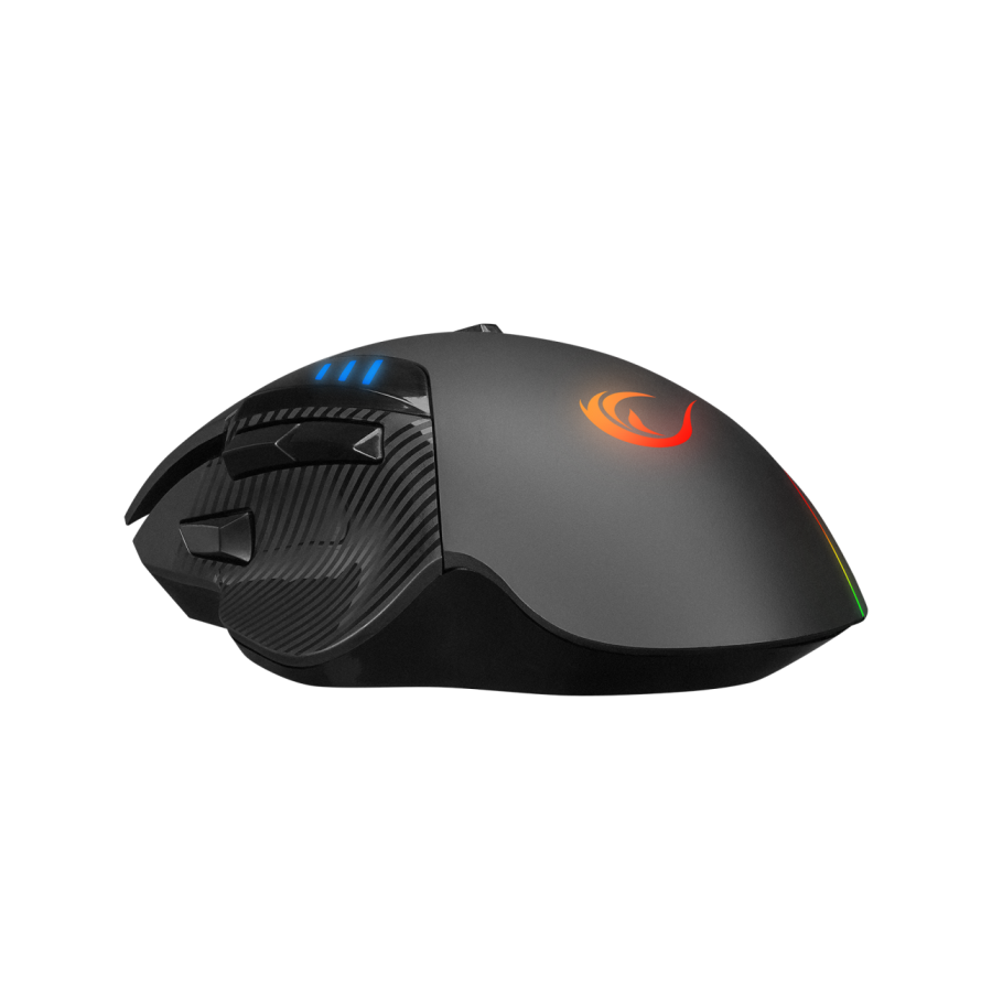 Miš gaming RAMPAGE SMX-R83 X-FORCE black, USB, 10000dpi, RGB