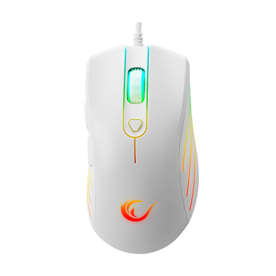 Miš gaming RAMPAGE SMX-R3 USB white, macro
