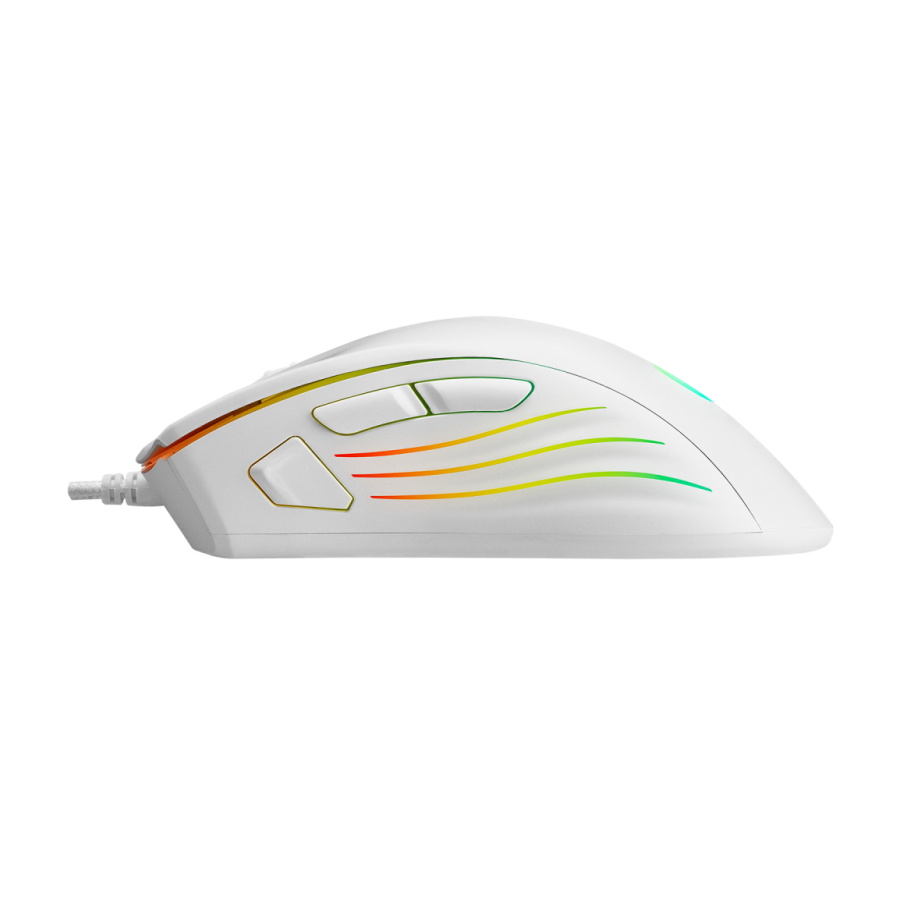 Miš gaming RAMPAGE SMX-R3 USB white, macro