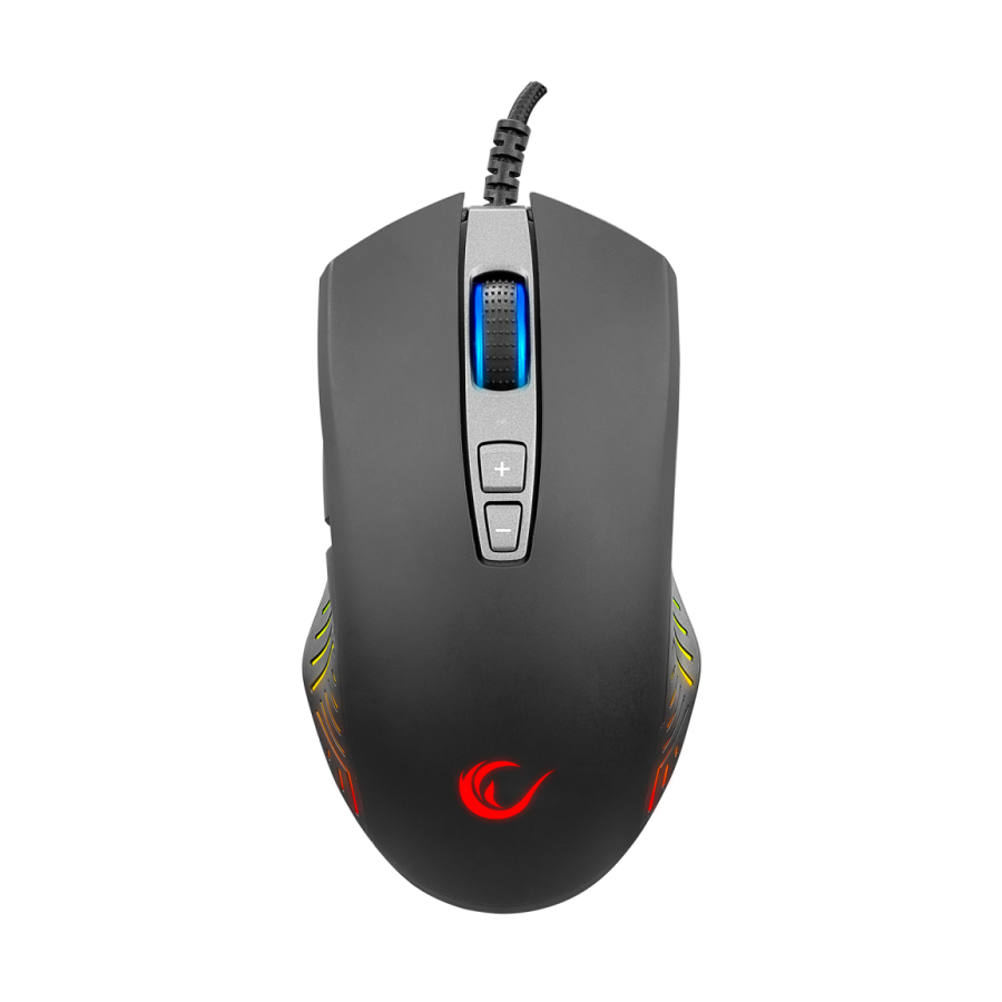 Miš gaming RAMPAGE SMX-R78 SHARPER FULL RGB 12400dpi macro, profesionalni E-SPORT