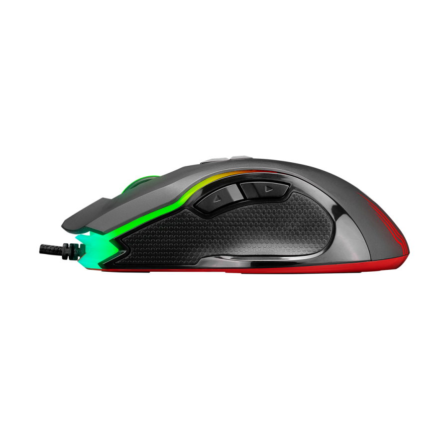 Miš gaming RAMPAGE SMX-G38 CLAW, USB, macro, 7200dpi, RGB LED, 35497