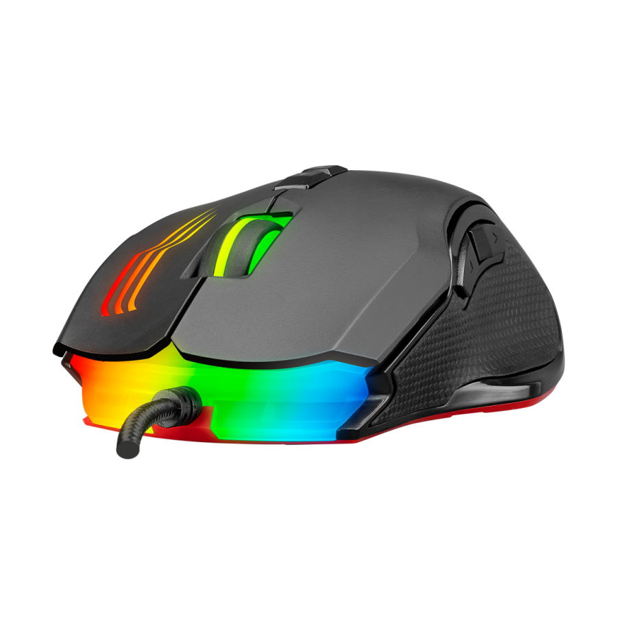 Miš gaming RAMPAGE SMX-G38 CLAW, USB, macro, 7200dpi, RGB LED, 35497