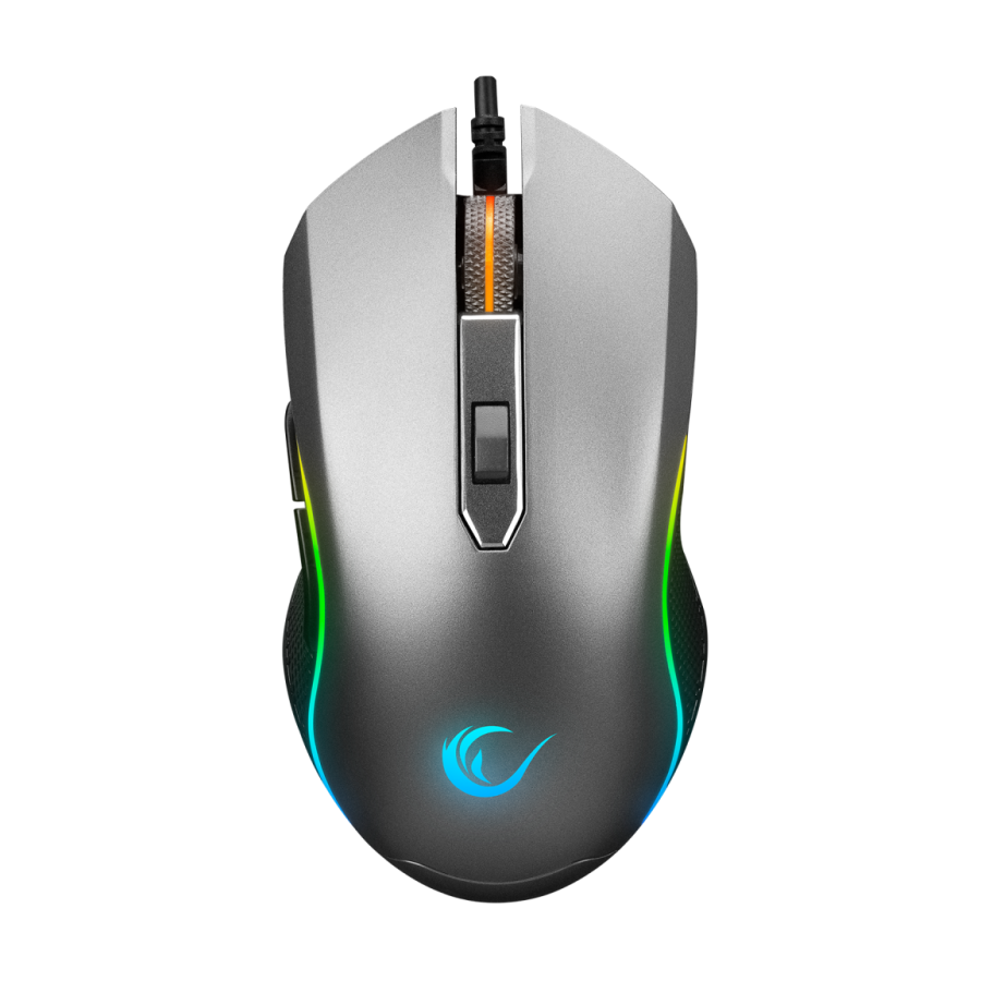 Miš gaming RAMPAGE SMX-R70 BLAZE USB, 6400dpi, RGB, Macro
