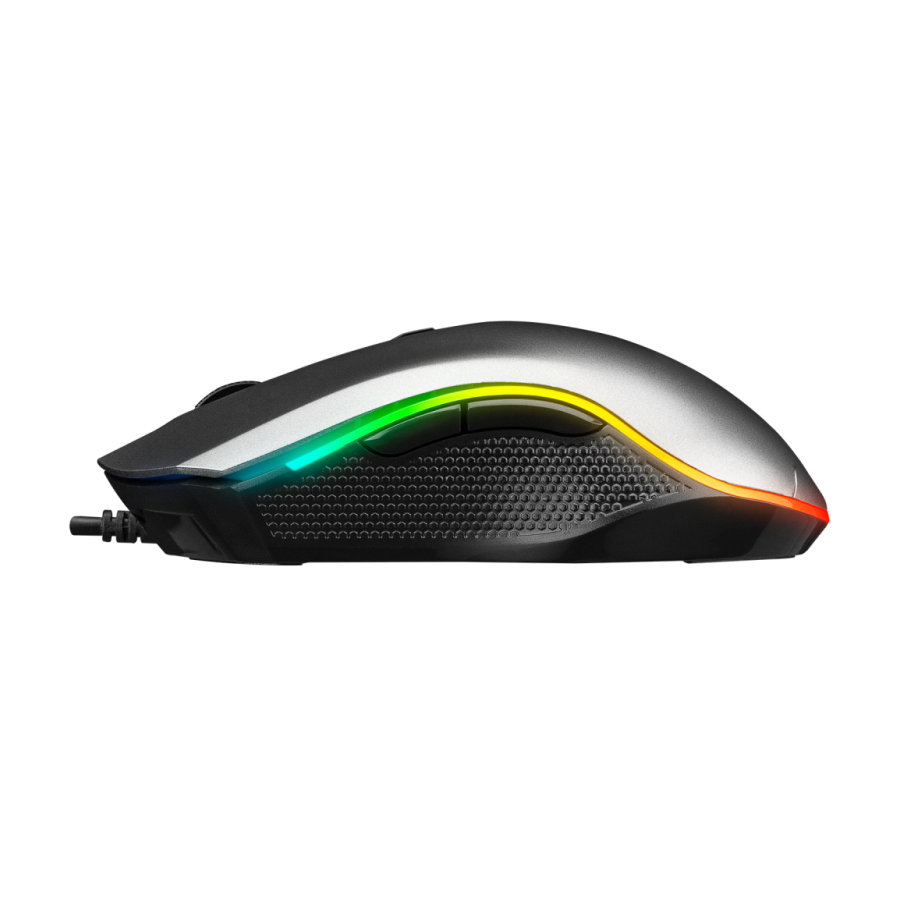 Miš gaming RAMPAGE SMX-R70 BLAZE USB, 6400dpi, RGB, Macro