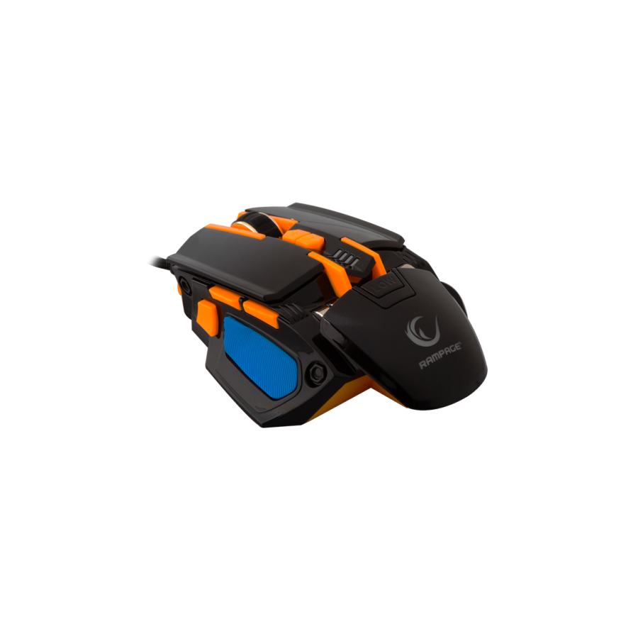 Miš gaming RAMPAGE SMX-R4 USB black, 4000dpi, macro