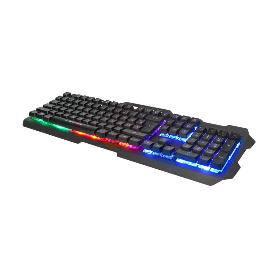 Tastatura gaming RAMPAGE KB-R57 X-JAMMER Rainbow sa pozadinskim osvetljenjem USB BiH LC Layout, 37444