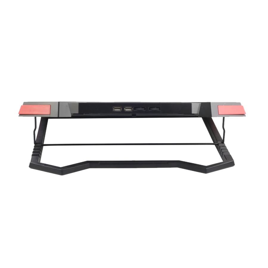 Postolje za notebook gaming RAMPAGE 15"-17", Addison AD-RC5 black, 5 ventilatora i 2 USB