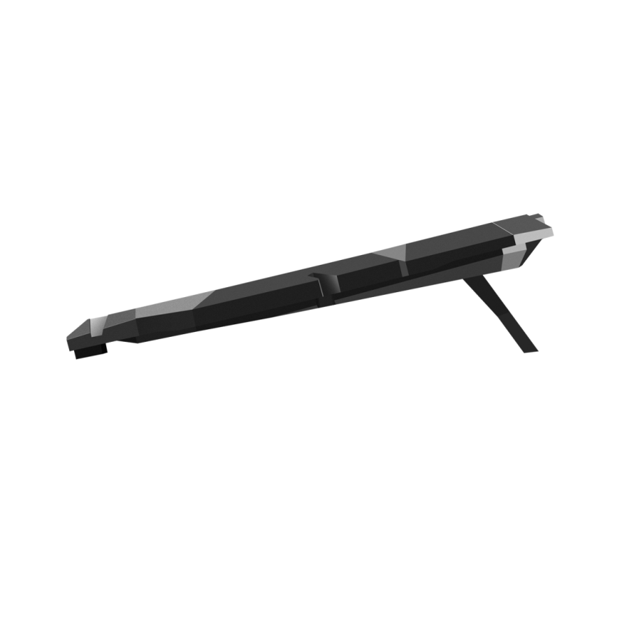 Postolje za notebook gaming RAMPAGE AD-RC10 X-GUST black,ventilator 6x, Rainbow, 35084