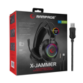 Picture of Slušalice sa mikrofonom gaming RAMPAGE RM-K27 X-JAMMER Rainbow RGB LED USB 3.5M PC - PS4-PS5-XBOX