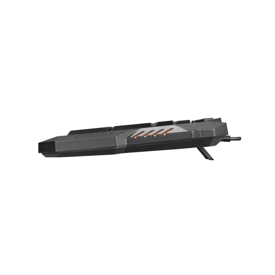 Tastatura + miš gaming RAMPAGE KM-R77 black, USB, LED, US Layout, multimedia