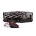 Picture of Tastatura + miš gaming RAMPAGE KM-R77 black, USB, LED, LC Layout, multimedia