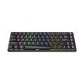 Picture of Tastatura gaming RAMPAGE REBEL Mechanical Low Profile blue switch US Layout Rainbow