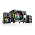 Picture of Zvučnici 2.1 gaming RAMPAGE RMS-G8 25W BLUETOOTH + USB-SD-FM RAINBOW Black RGB LED