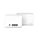 Picture of Access Point Mercusys Halo H80X AX3000 Whole Home Mesh Wi-Fi 6 sistem, 574 Mbps na 2,4 GHz + 2402 Mbps na 5 GHz, interne antene, 3 × gigabitna porta p