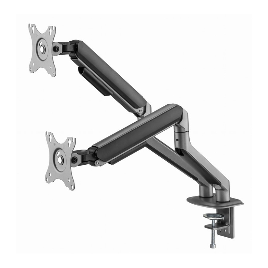 NOSAČ ZA DVA MONITORA GEMBIRD MA-DA2-05, up to 32", up to 9 kg