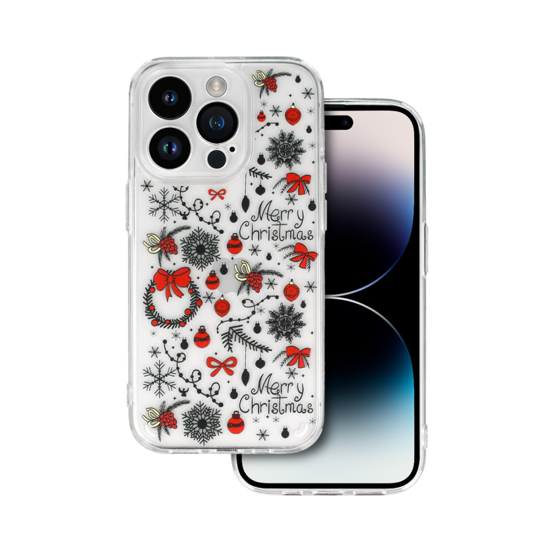 Picture of ZAŠTITNA MASKA CHRISTMAS CASE ZA IPHONE 11 DESIGN 5 CLEAR