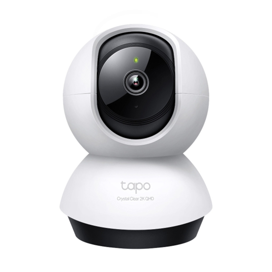 Picture of TP-Link Tapo- C220 Pan/Tilt AI Home Security Wi-Fi Camera, 2K QHD (2560x1440), 2.4 GHz, Horizontal 360o, Pan/Tilt, Smart AI Detection and Notification